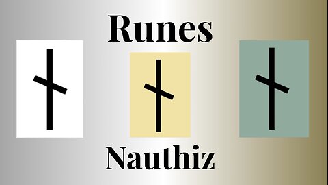 Nauthiz - The Rune Of self needs! 🌟🕯️