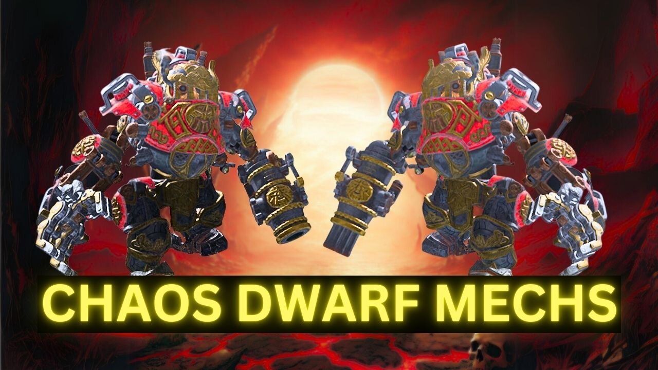 CHAOS DWARF MECHSUIT MOD: TOTAL WAR WARHAMMER 3