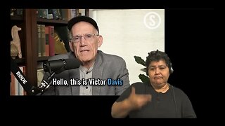 ASL interpreted - Historian Victor Davis Hanson explains rare minerals deal can end Russian invasion