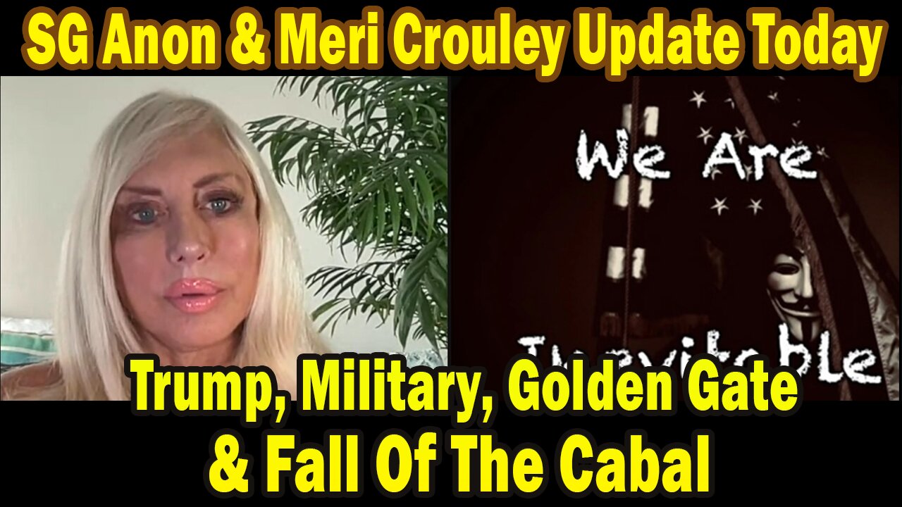 SG Anon & Meri Crouley Update Today 10/2/25: Breaking News! Trump, Military, Golden Gate & Fall Of The Cabal