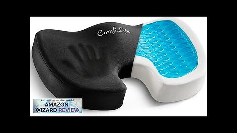 ComfiLife Gel Enhanced Seat Cushion – Office Chair Cushion – Non-Slip Gel Review