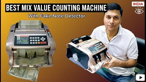 Best Mix Note Counting Machine in India 2026 | Green Park Market Businesses