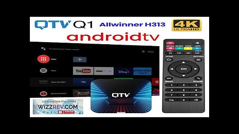 VONTAR QTV Q1 TV Box Android 10 Allwinner H313 with 2GB 16GB Review