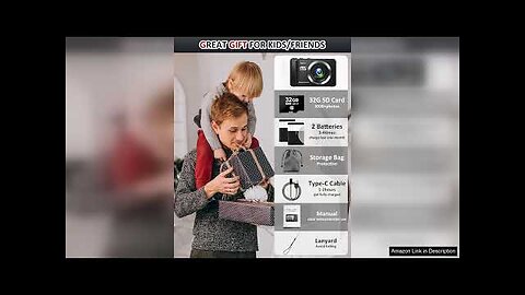 Digital Camera 4K 44MP UHD Digital Cameras for Photography Autofocus Review