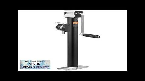 VEVOR Trailer Jack Trailer Tongue Jack Welding-on 5000 lb Weight Capacity Trailer Review