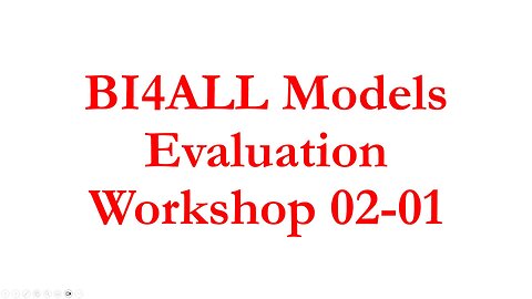 IBI23 - BI4ALL Evaluation Workshop - Part-02 - 01