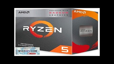 AMD Ryzen 5 4600G 6-Core 12-Thread Unlocked Desktop Processor with Wraith Stealth Review