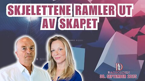 Skjelettene ramler ut av skapet Dagsorden | 30. September 2025