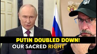 This ONE SENTENCE from Putin Guarantees a Long War