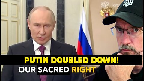 This ONE SENTENCE from Putin Guarantees a Long War