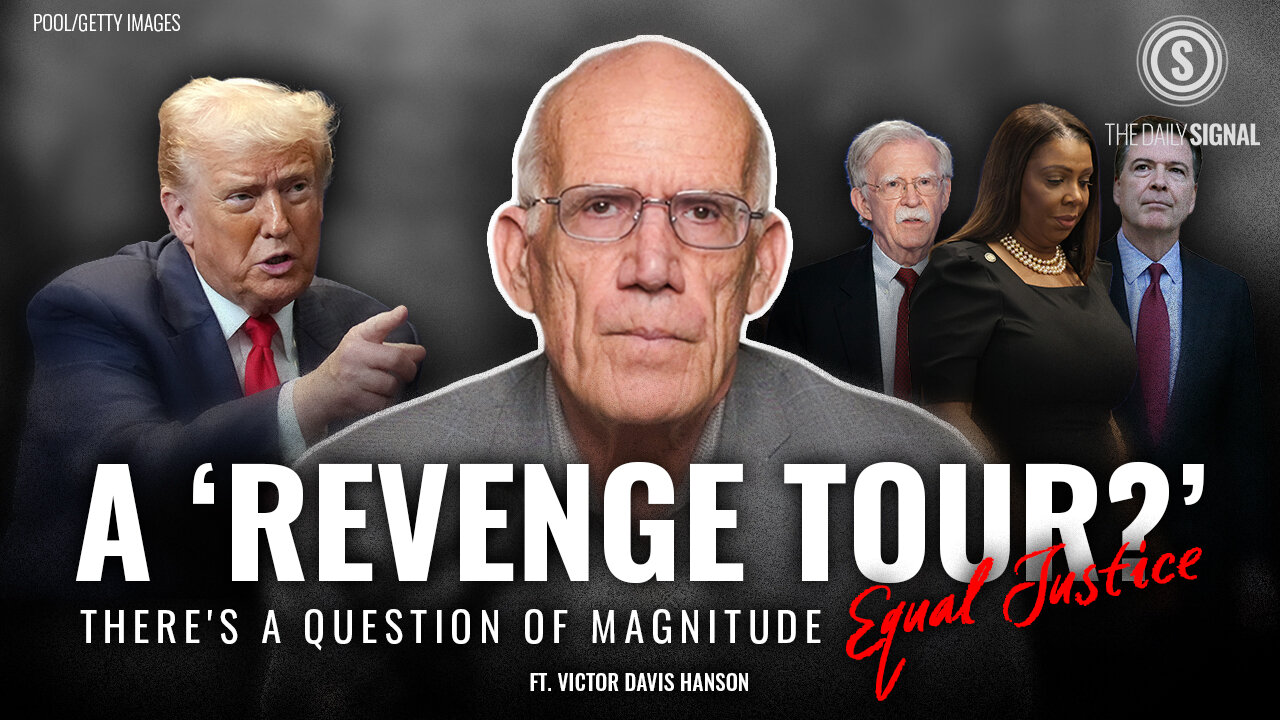 Victor Davis Hanson: Trump Isn’t Weaponizing the Law — He’s Ending the Biden Double Standard