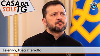 CasaDelSoleTG 20.02.25 - Zelensky, linea interrotta