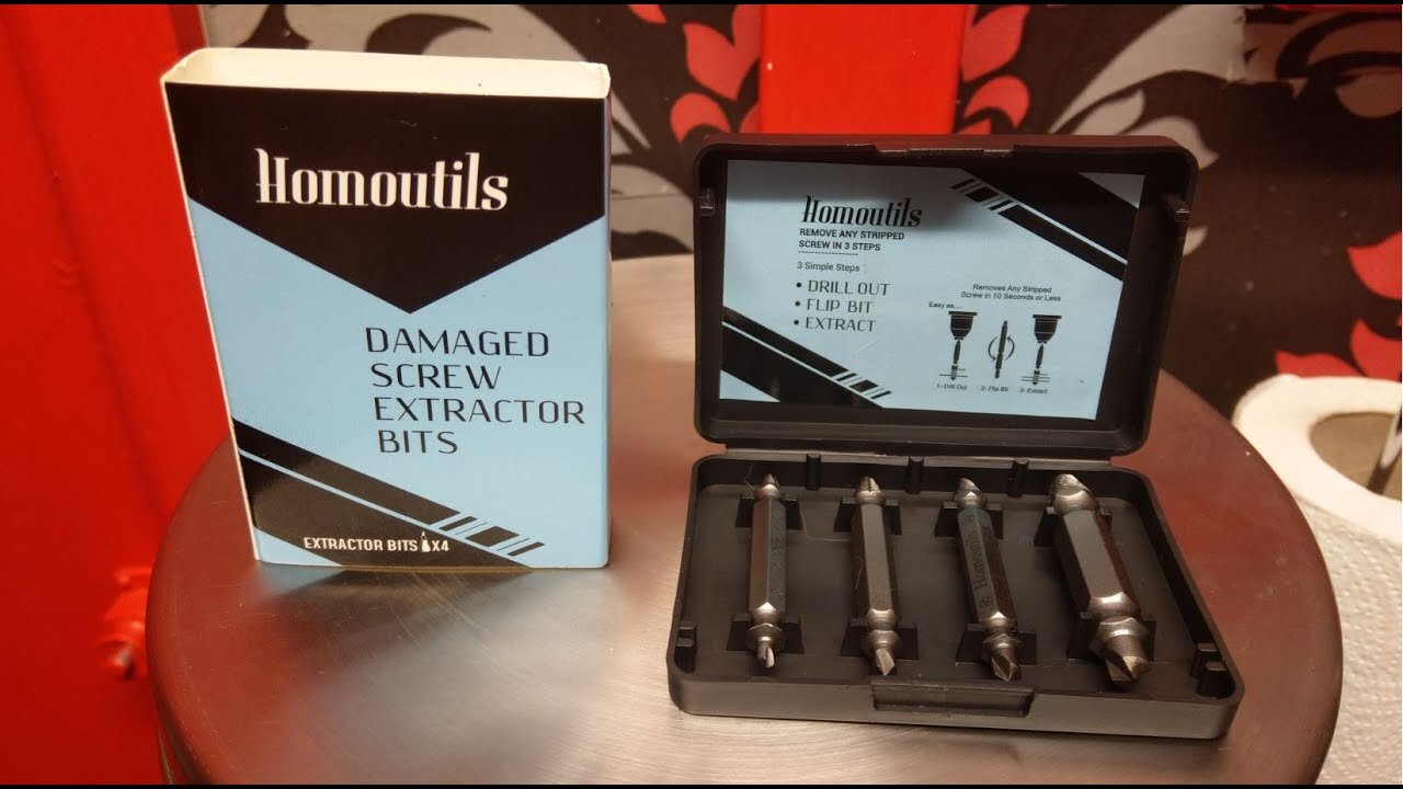 DAMAGED SCREW EXTRACTOR AND STRIPPED SCREW EXTRACTOR SET, LETS TALK ABOUT THIS A LITTLE BIT 🔩🔨🔧🤪🤔👩‍🔧