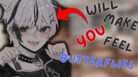 ASMR | Cute Goth Femboy Class Mate Likes You | Confession 🤭