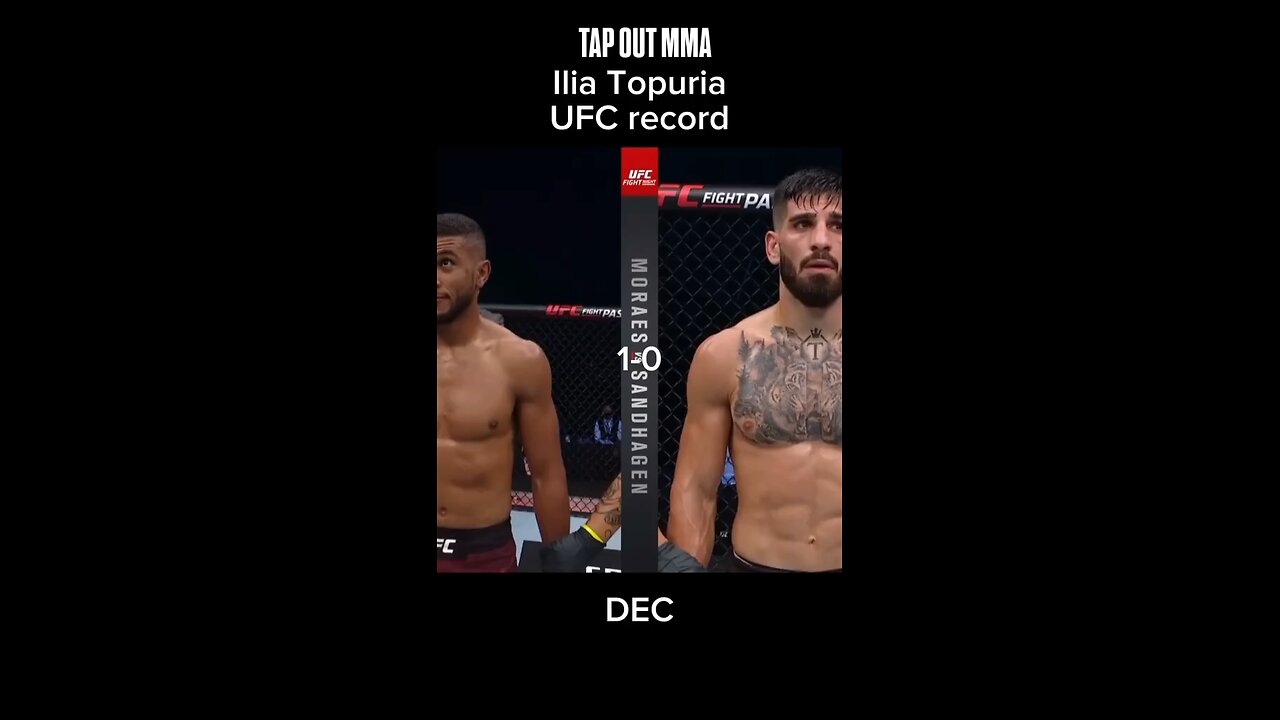 Ilia Topuria UFC record