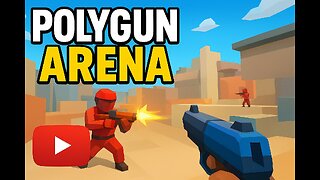 "This Low-Poly Shooter Is Addictive! | POLYGUN ARENA Highlights"