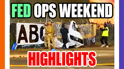 🔴LIVE: Weekend Fed Ops Highlights, Judge Threatener Sentenced, Retaliatory Terrorist Attack 🟠⚪🟣