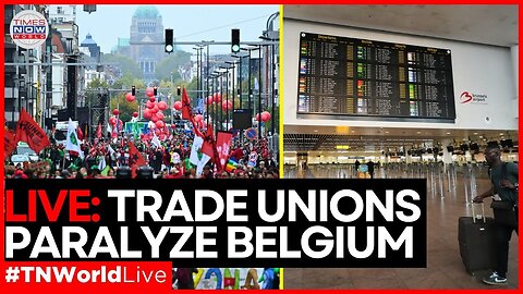 LIVE| Belgium's Unions Unleash Chaos: Nationwide Strike Hits Hard, Flights, Schools Shutdown