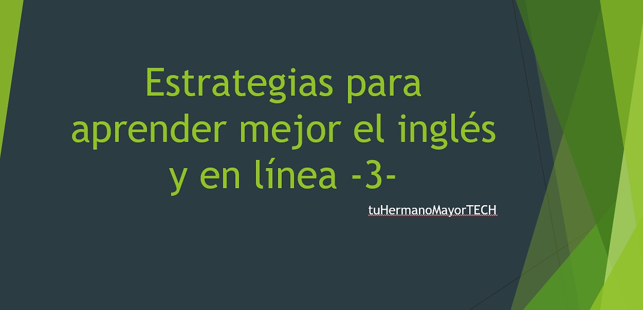 Estrategias para aprender inglés en línea 3