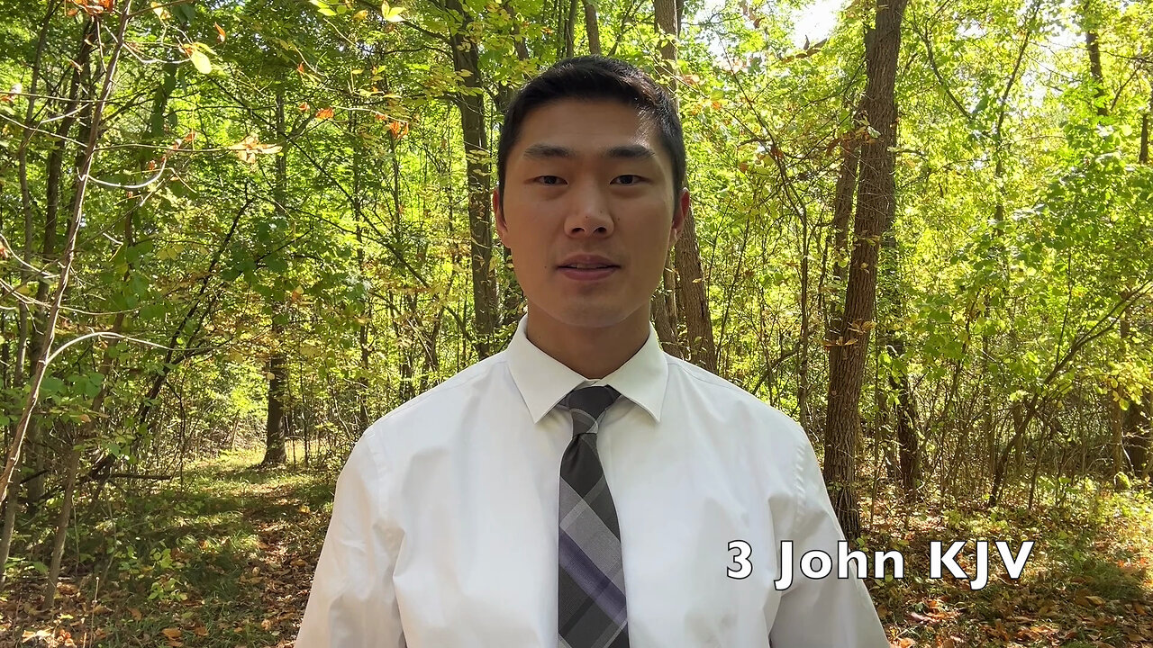 3 John KJV Audio Bible Reading with Scripture on Screen