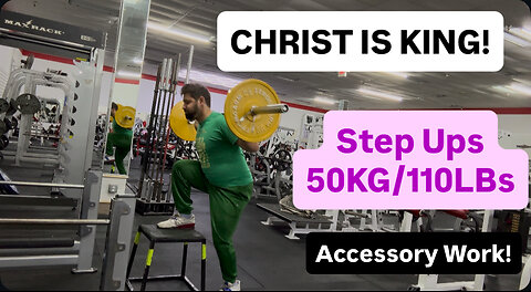 Step ups 50KG/110LBs