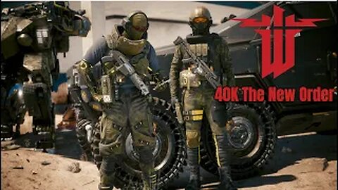 Wolfenstein 40K The New Order: Militech Mafia Thugs are Threatening us again