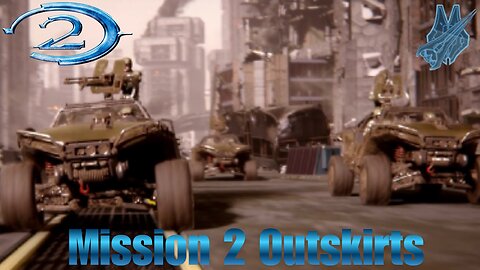 Halo 2 Playthrough Mission 2 Outskirts Halo MCC