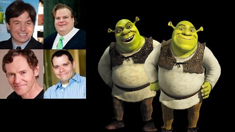 Animated Voice Comparison- Shrek (Shrek)