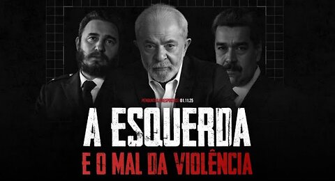 Como a operação no Rio de Janeiro deixou ainda mais EVIDENTE o lado PERVERSO da esquerda