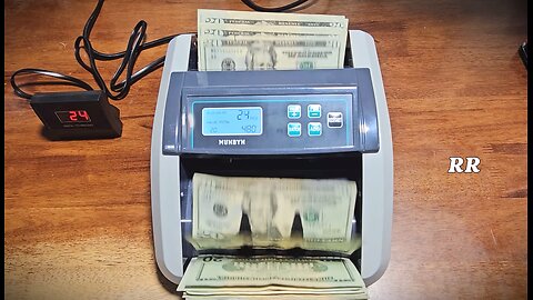 MUNBYN IMC51 Money Counting Machine, Add, Batch, Value Modes