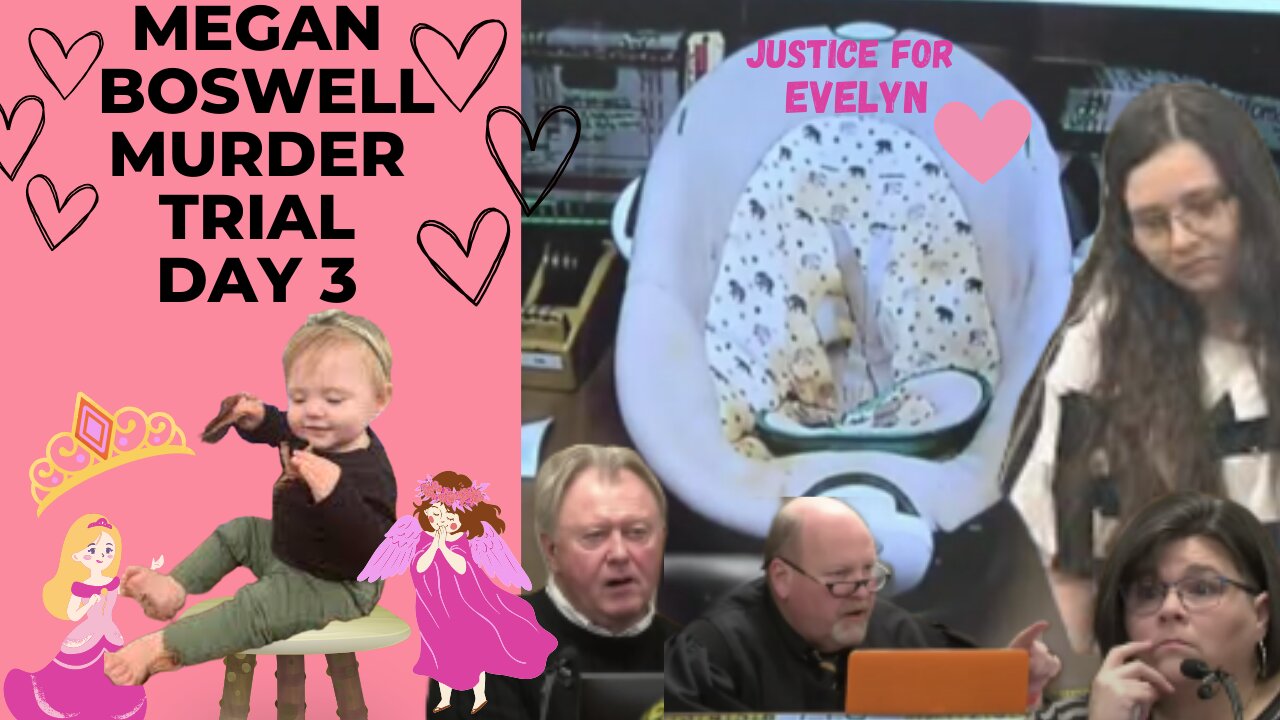 Day 3 FULL-- HEARTBREAKING PICS+TEXTS Megan Boswell Murder Trial ***Justice For Baby Baby Evelyn***