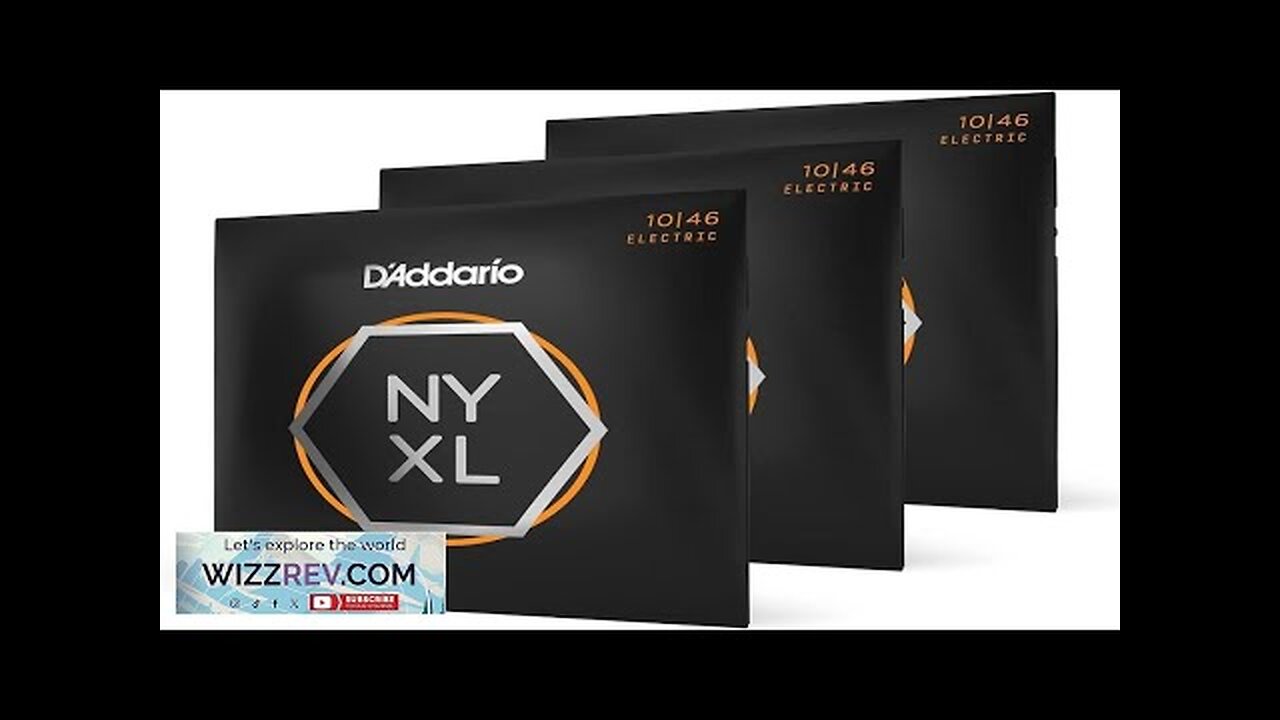 D'Addario Guitar Strings NYXL Electric Guitar Strings NYXL1046-3P Unrivaled Review