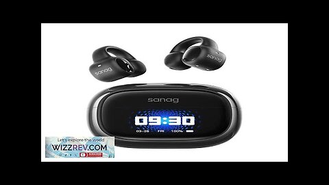 Sanag S3 Pro TWS bluetooth Headset AI Smart Screen Earphone LED Touch Review