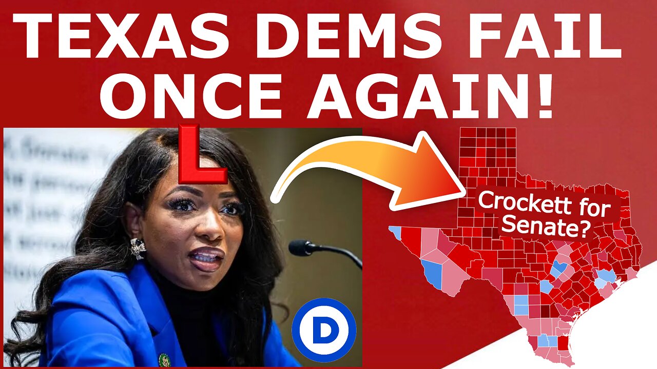 DELUSIONAL Dems Want Jasmine Crockett to Run for Senate!