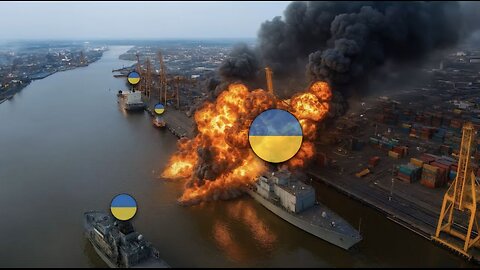 Russia Waited for NATO Cargo Ships—Then FAB-3000 Bombs Wiped the Port Off the Map