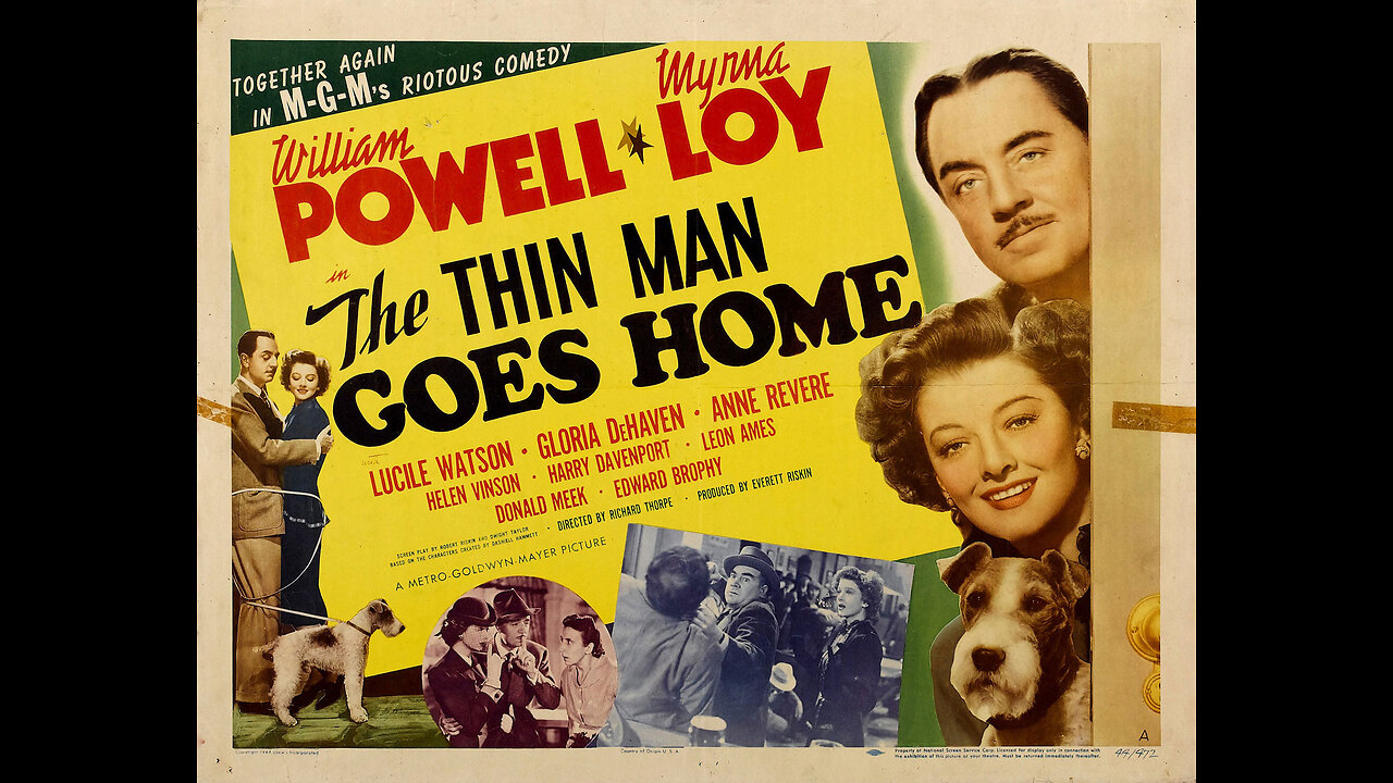 The Thin Man 5: The Thin Man Goes Home (1944)