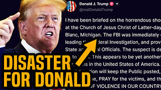 Trump SILENCED by right wing shooter