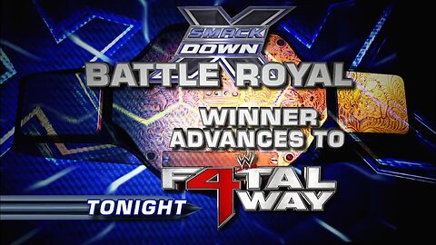 16-Man SmackDown Battle Royal - Winner advances to Fatal 4-Way (Full Match)