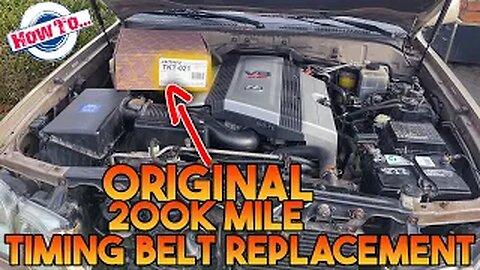 How To Replace Timing Belt Lexus LX470 / Landcruiser 2UZ-FE 4.7