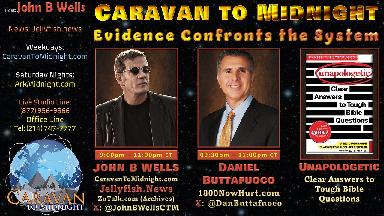 Evidence Confronts the System - John B Wells LIVE