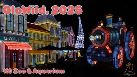 Tis the Season for Lights | GloWild at the Kansas City Zoo & Aquarium, 2025