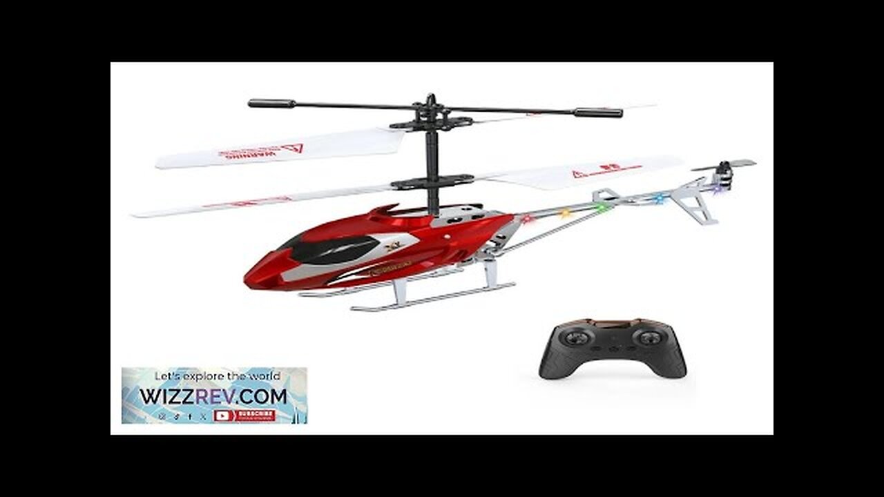 XK912-X 2.5CH USB Charging Crash-resistant Remote Control Helicopter Model Toy Red Review