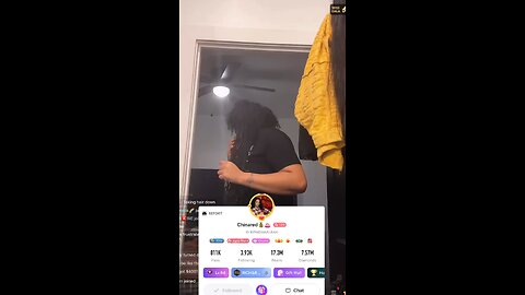 China Red shows how some of these females come on live while taking down her braids.