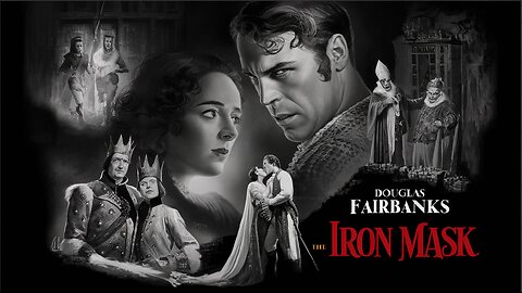 THE IRON MASK (1929)Douglas Fairbanks & Belle Bennett | Drama | Narration | B&W | Nostalgic Flick