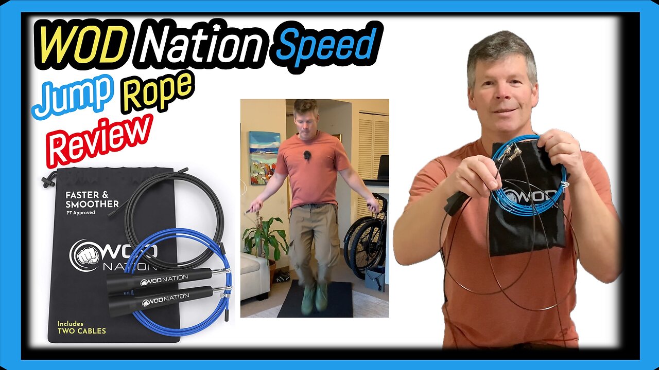 WOD Nation Adjustable Jump Rope Review With Adjustment Tips