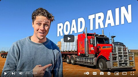 4 days in a ROAD TRAIN across Australia