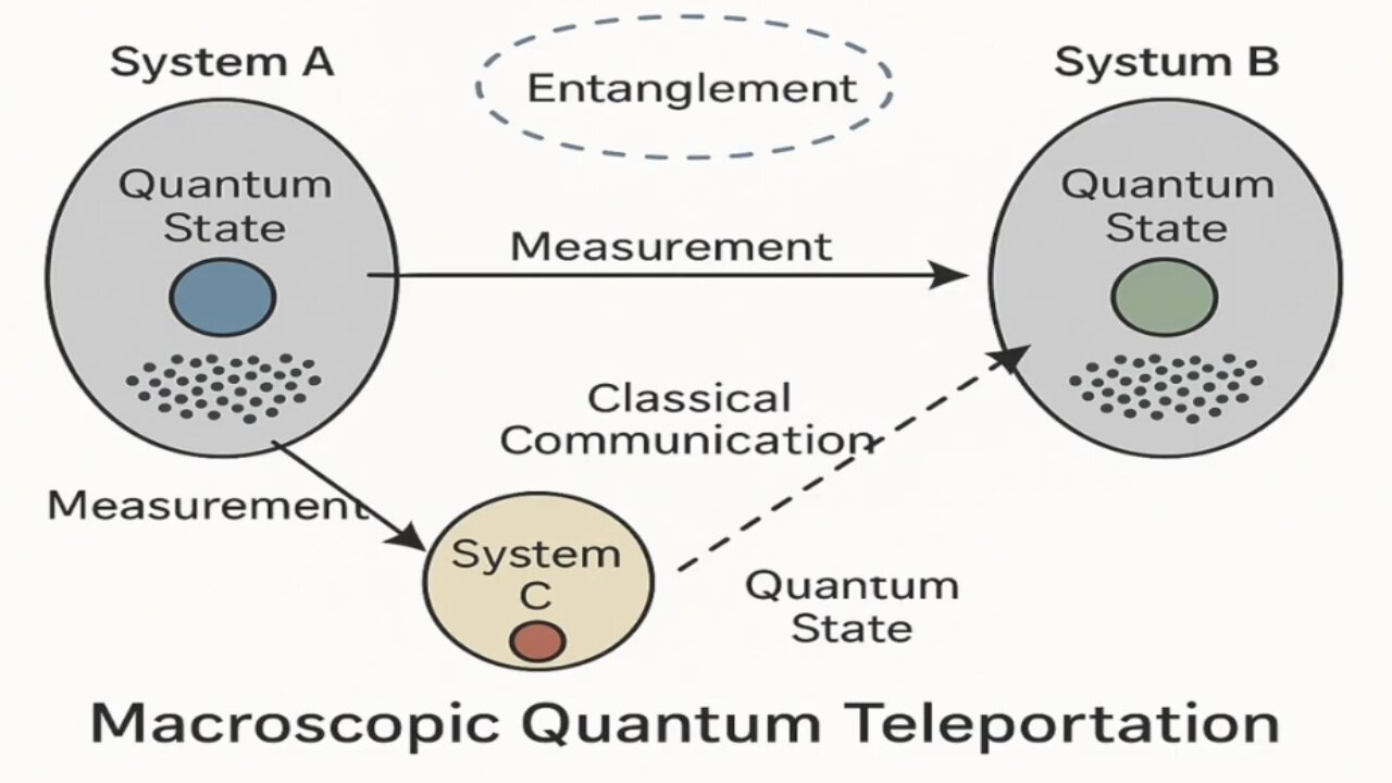 MACROSCOPIC QUANTUM TELEPORTATION