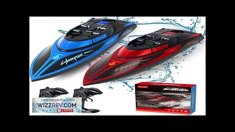 RC Boat for Kids 2 Pack Remote Control Boats Night Glowing Toy Review