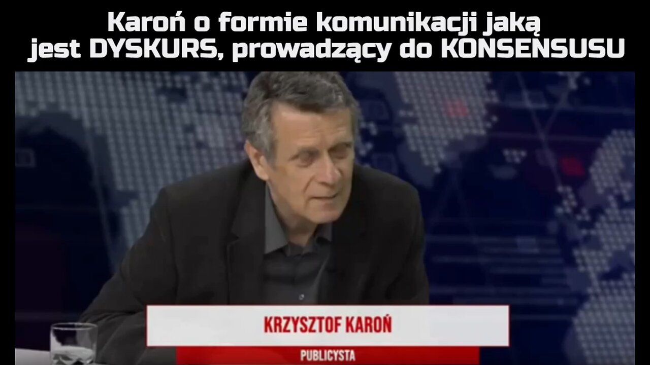 Karoń o formie komunikacji jaką jest DYSKURS, prowadzący do KONSENSUSU