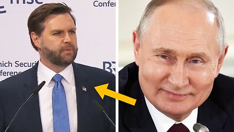 Was JD Vance's speech written by Vladimir Putin?